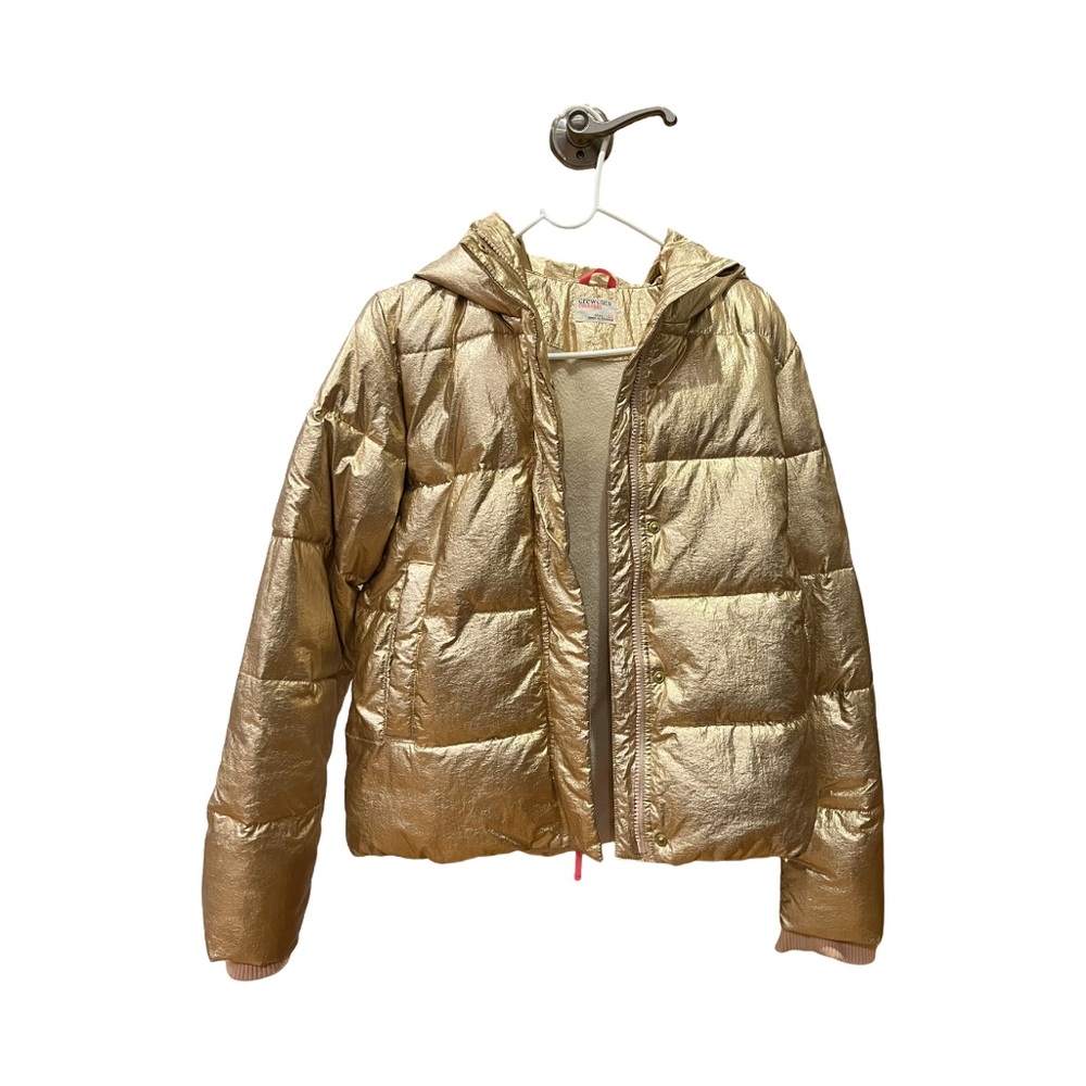 Crewcuts by JCrew, Size 16, gold puffers coat